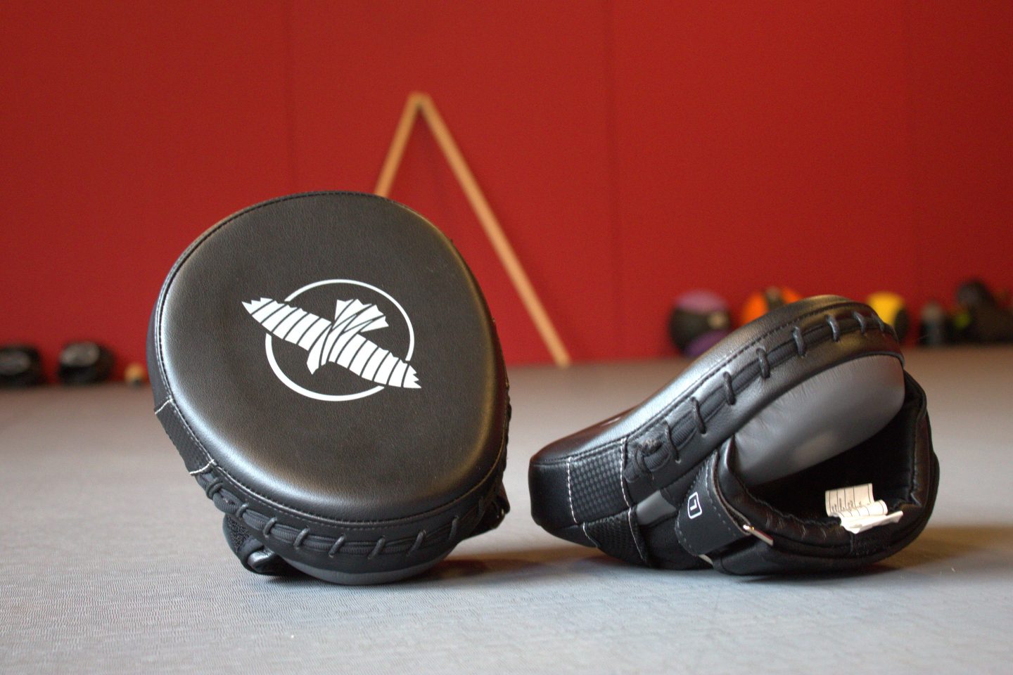 Allenamento di kickboxing ai pao